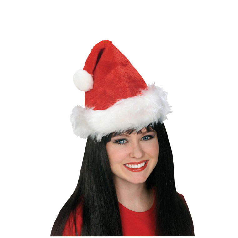 Adults Red And White Santa Claus Pom Pom Christmas Hat