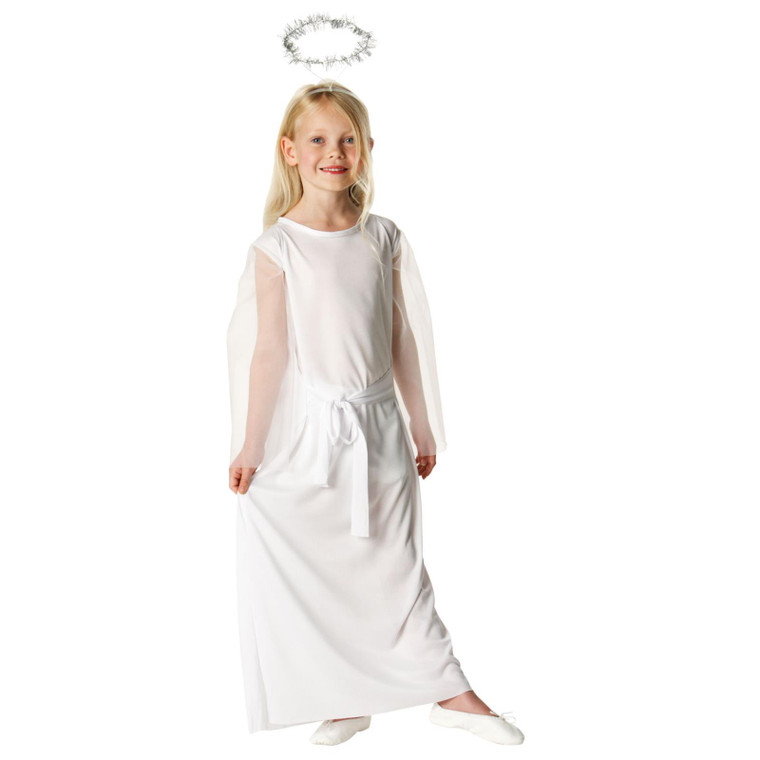 Children's White Angel Halo Christmas Costume