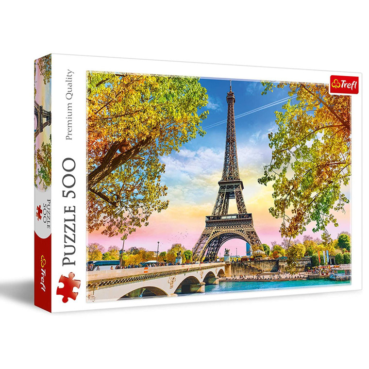 500pcs Romantic Paris Eiffel Tower Jigsaw Puzzle