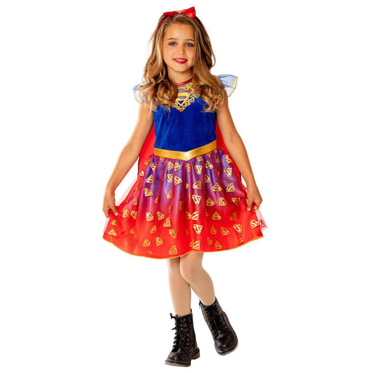 Children's Official DC Comics Supergirl Dress Costume