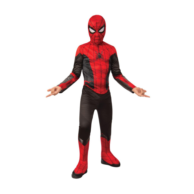 Children's Red And Black Official Spider Man No Way Home Costume