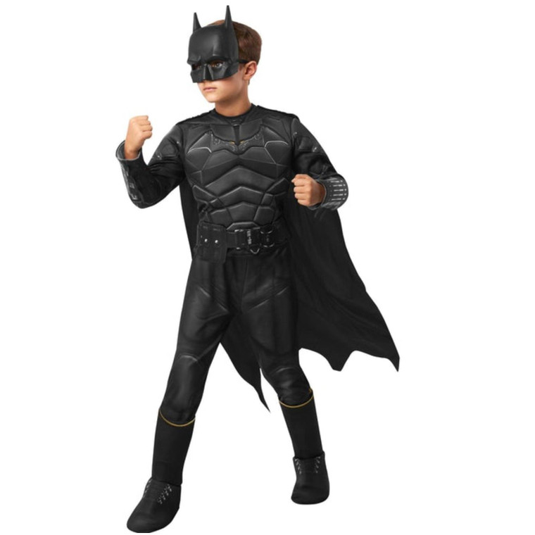 Children's Official Batman Deluxe Superhero Costume