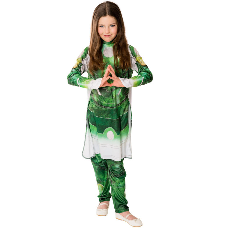 Children's Green Official Marvel Sersi Deluxe Costume