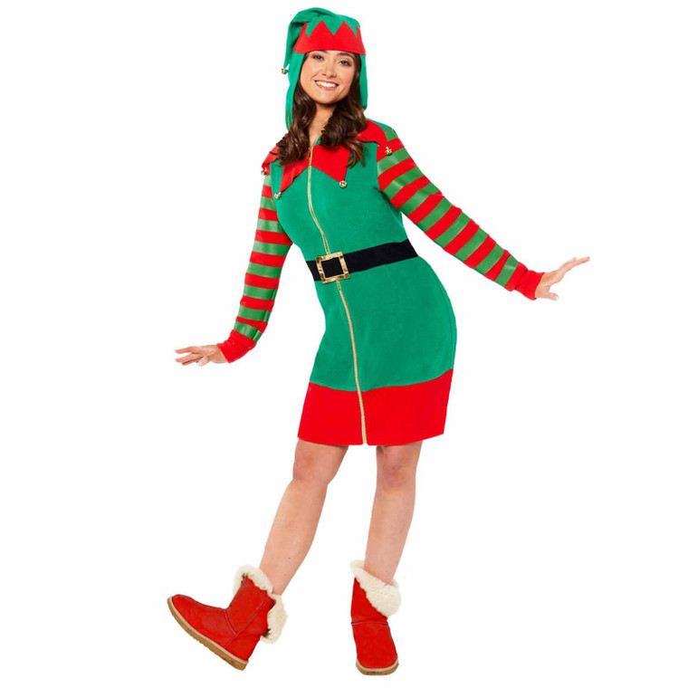 Elf Fancy Dress Costume 