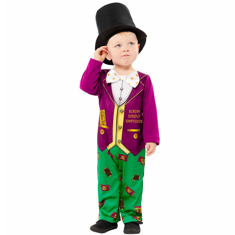 Roald Dahl Willy Wonka Fancy Dress Costume