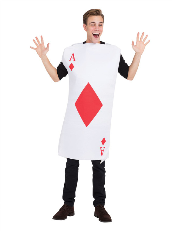 Adult Ace Of Diamonds Costume 