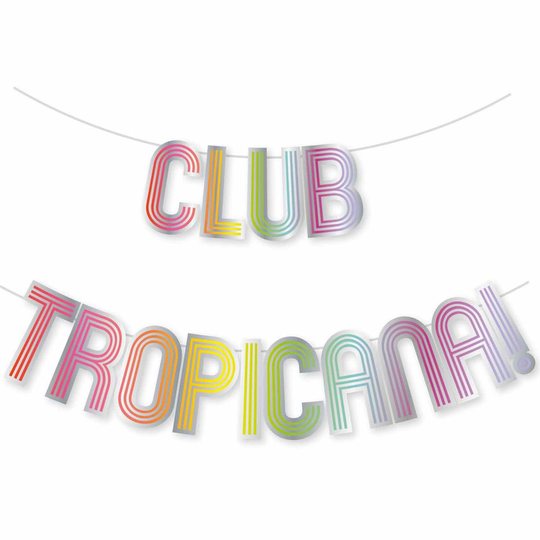 Club Tropicana Banner