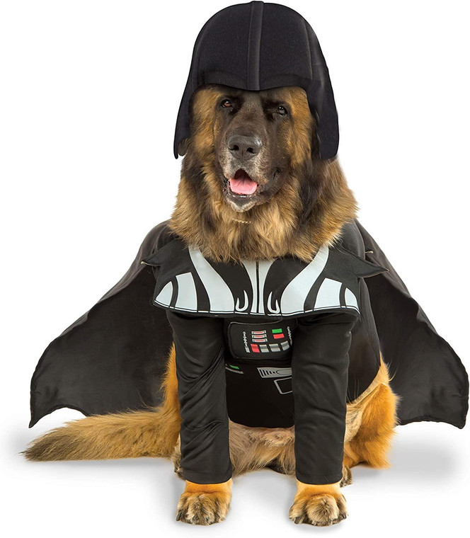 Large Dog Darth Vader Costume
