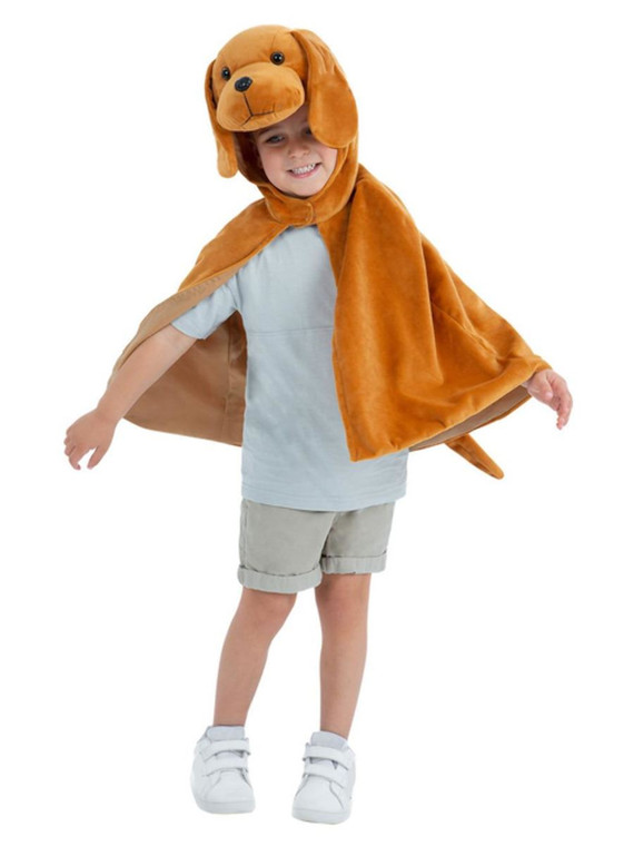 Children's Deluxe Puppy Plush Cape