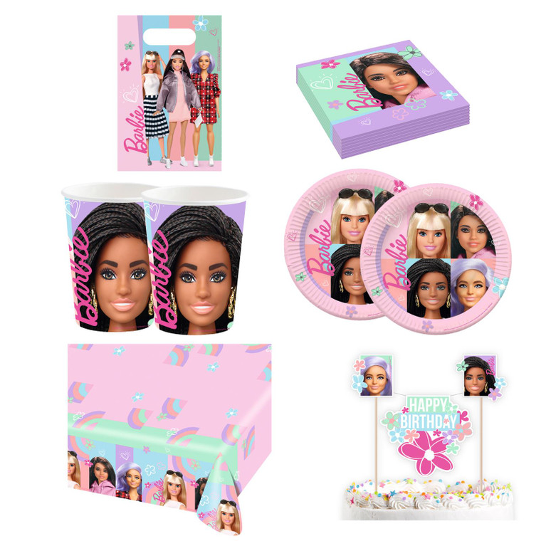 Barbie Party Tableware