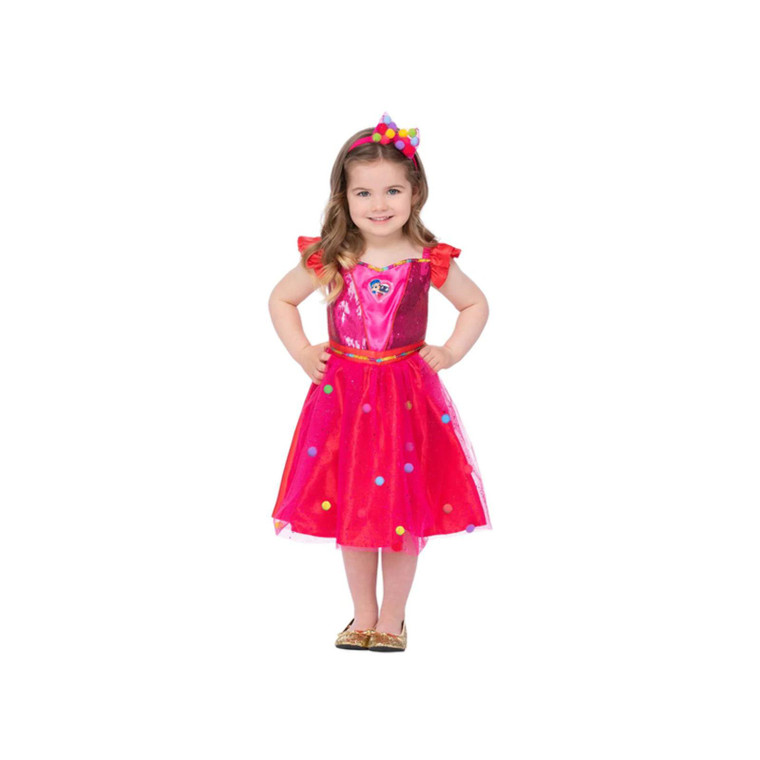 Children's True and The Rainbow Kingdom Pom Pom Costume