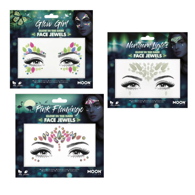 Moon Creations Glow Face Jewels