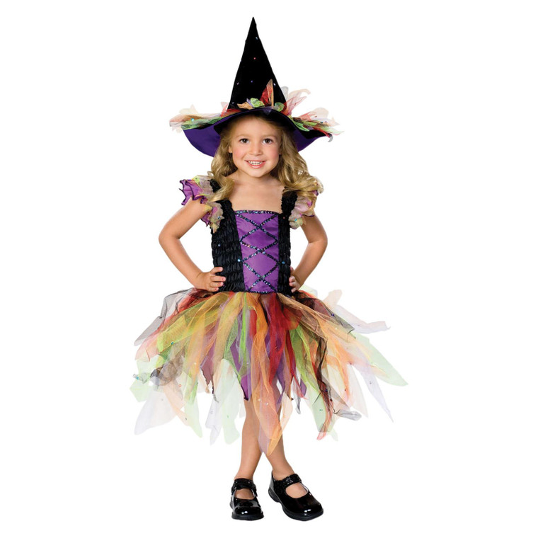 Children's Glitter Witch Costume