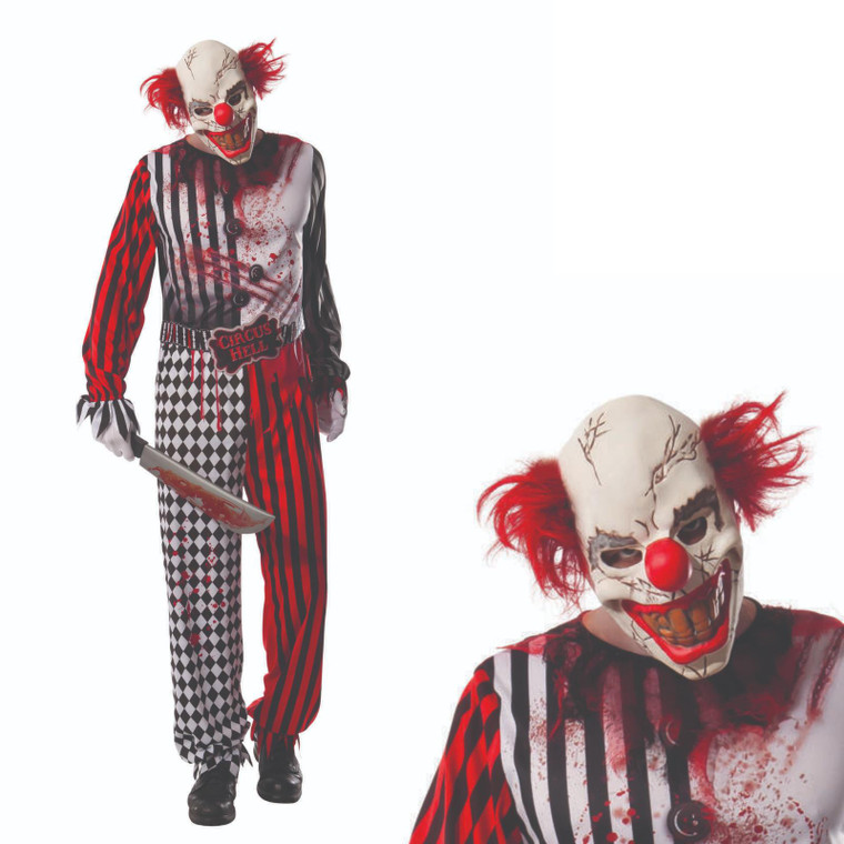 Adults Evil Clown Costume