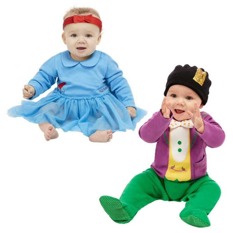Roald Dahl Baby Fancy Dress Costumes Book Day Nursery Kids Story Boys Girls Cute