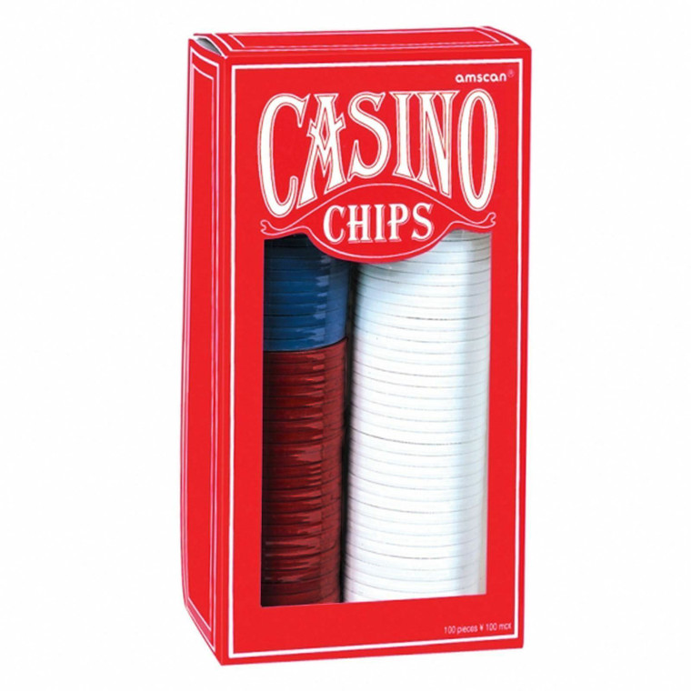 Casino Poker Party Chip Set