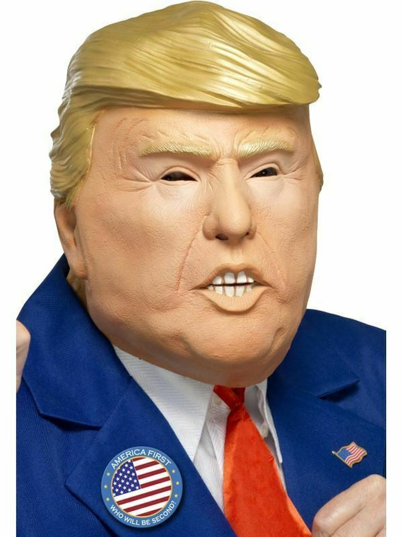 Donald Trump President Mask Usa Politician Funny Fancy Dress Costume Accessory