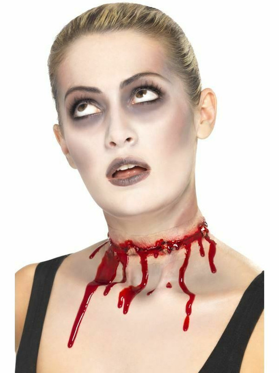 Barbed Wire Scar Slash Halloween Zombie Fancy Dress Wound Fx Make Up Accessory
