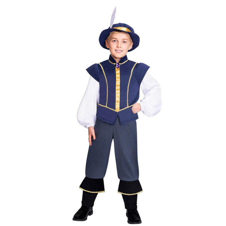 ZERO Amscan- Tudor Prince Boy Costume Variation