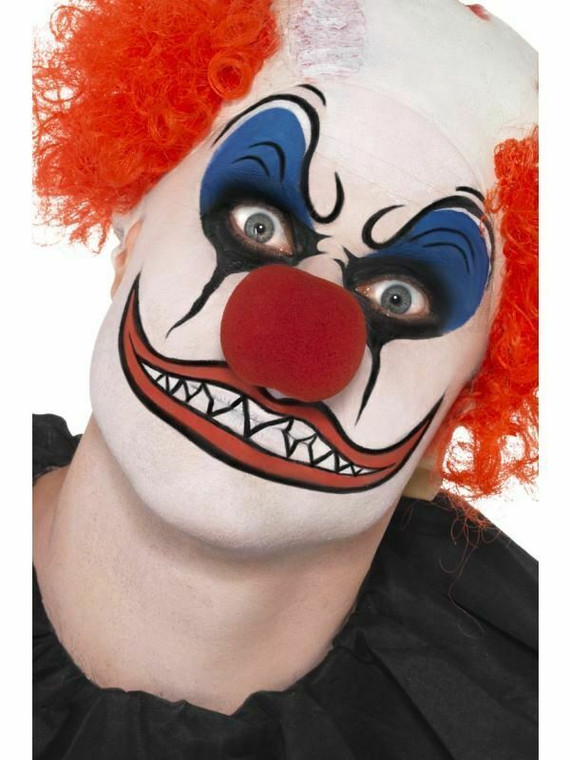 Clown Face Paint Make Up Kit With Red Nose Halloween Accessories Halloween