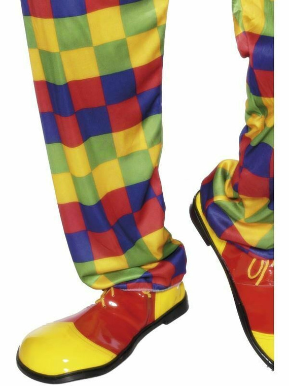 Adult Clown Shoes Deluxe Jumbo Circus Carnival Fancy Dress Costume Accessory New