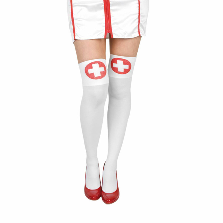 Naughty Nurses Hold Up Stockings
