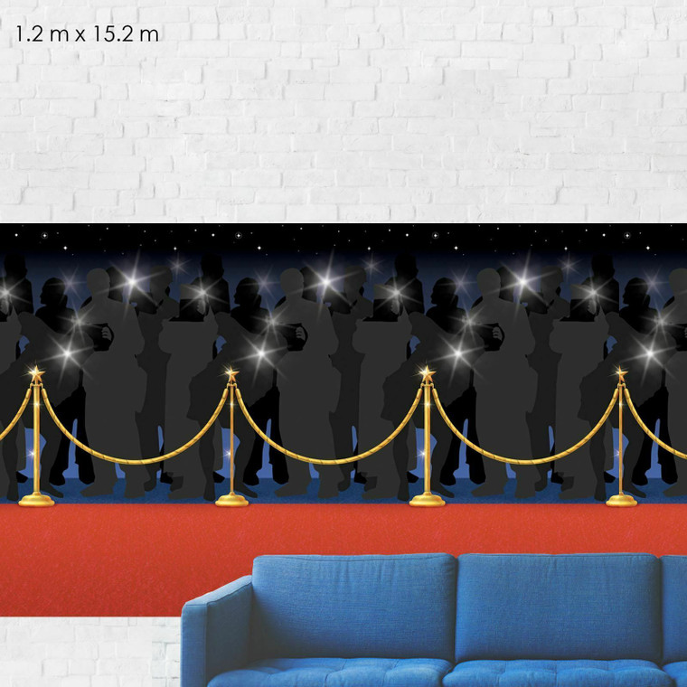 50ft Hollywood Red Carpet Oscars Scene Setter Party Decoration