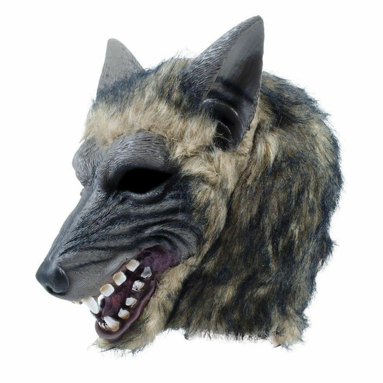 Adults Wolf Overhead Mask 