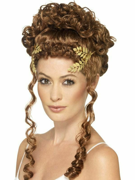 Laurel Leaf Gold Headband Headpiece Hairband Leaves Greek Roman Goddess God