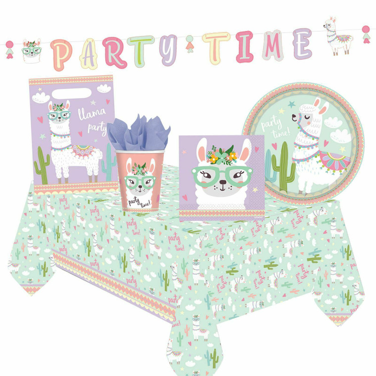 Llama Party Supplies Bundle