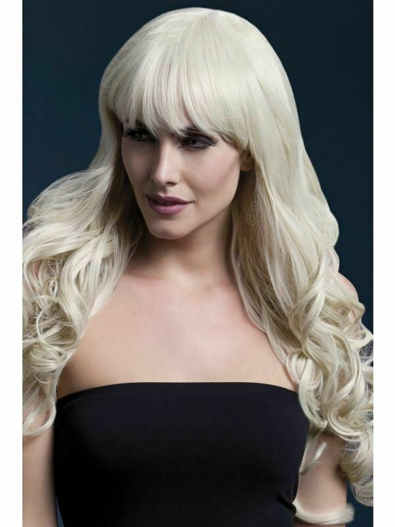 Heat Resistant Wig Washable Styleable Ladies Wig Fancy Dress Wig Isabelle Blonde