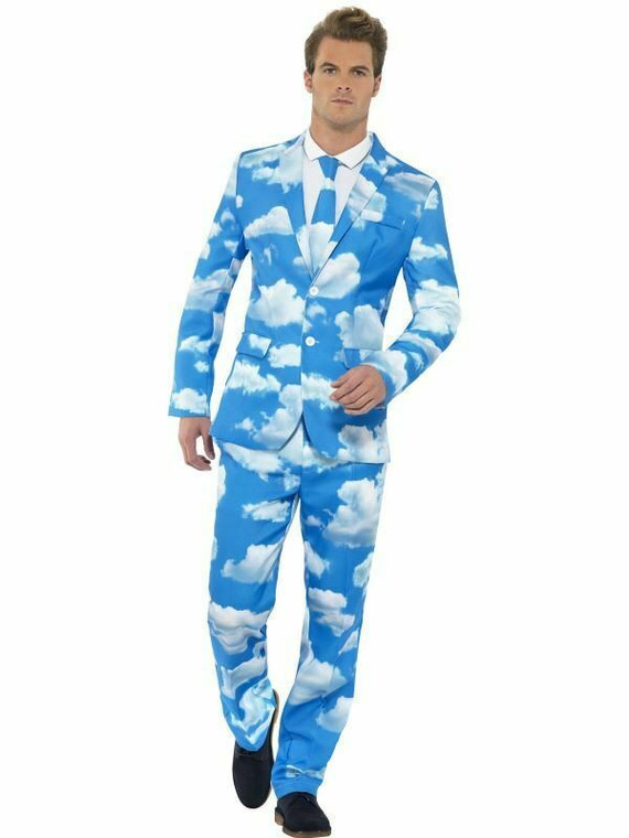 Mens Stand Out Suit Stag Do Fancy Dress Party Outfit Funny Comedy Costume XL