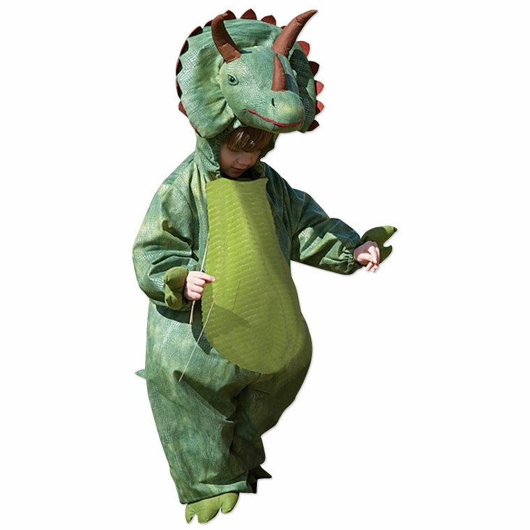 Children's Triceratops Dinosaur Jurassic Fancy Dress Costume