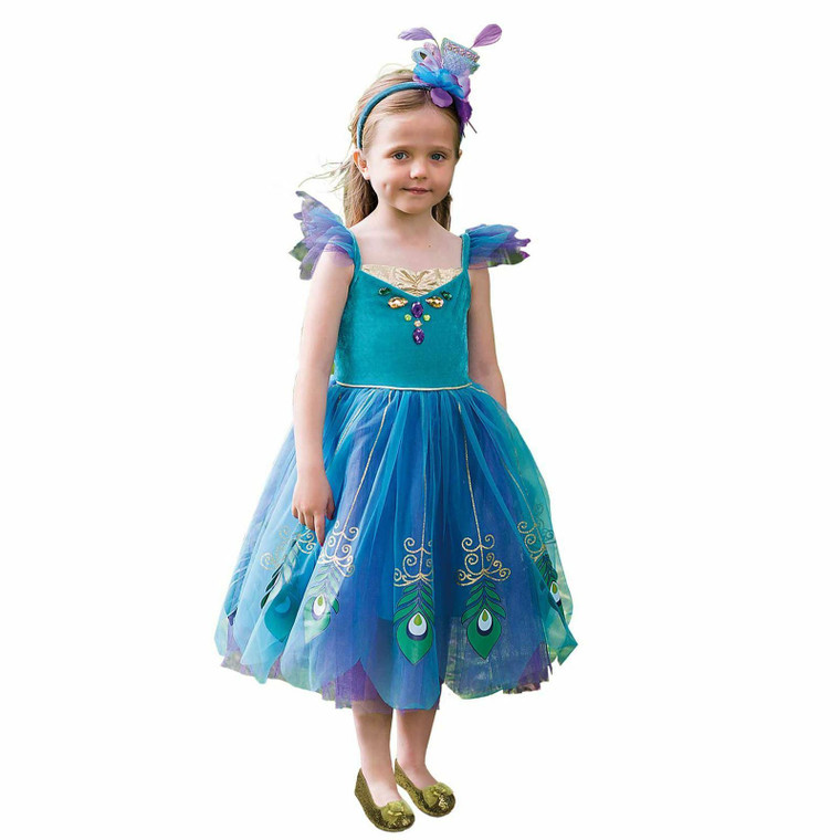 Girls Peacock Fairy Costume