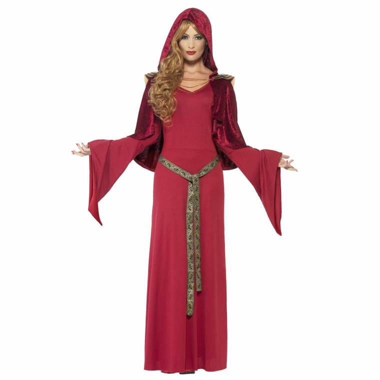 Red Fire High Priestess Fancy Dress Costume