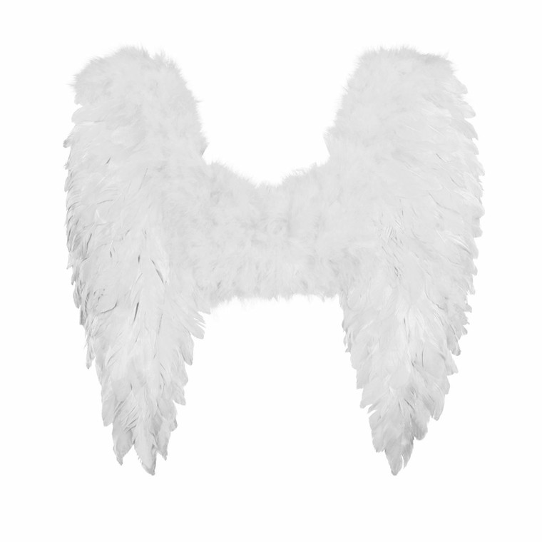 Deluxe Angel Wings White Large Costume Cosplay Kids Adult Christmas Nativity New