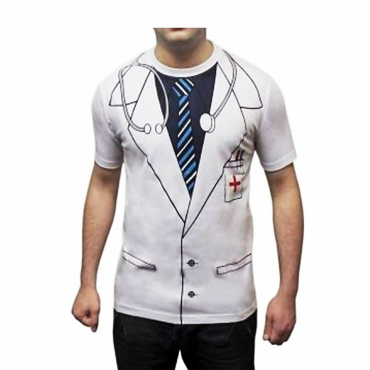 Adults Doctor Print T-Shirt Top