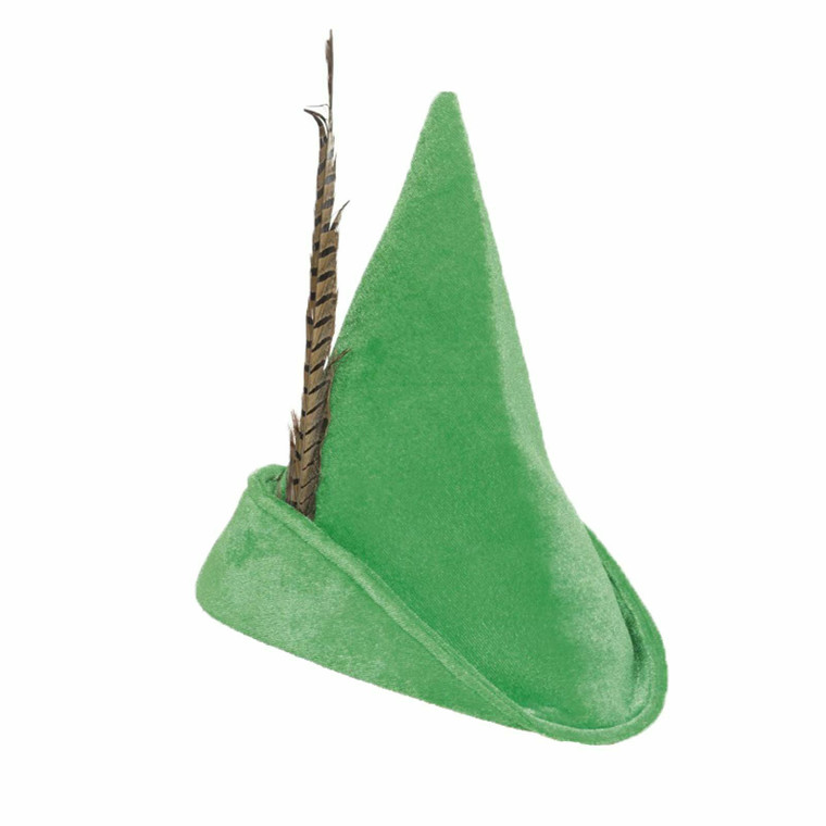 Adults Robin Hood Feather Hat