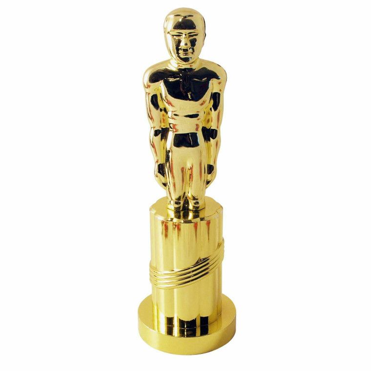 Plastic Statue Awards Celebrity VIP Gold Trophy 