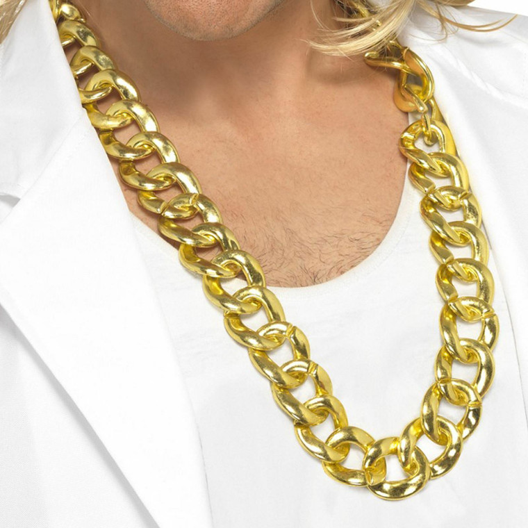 Gold Chunky Rapper Chain