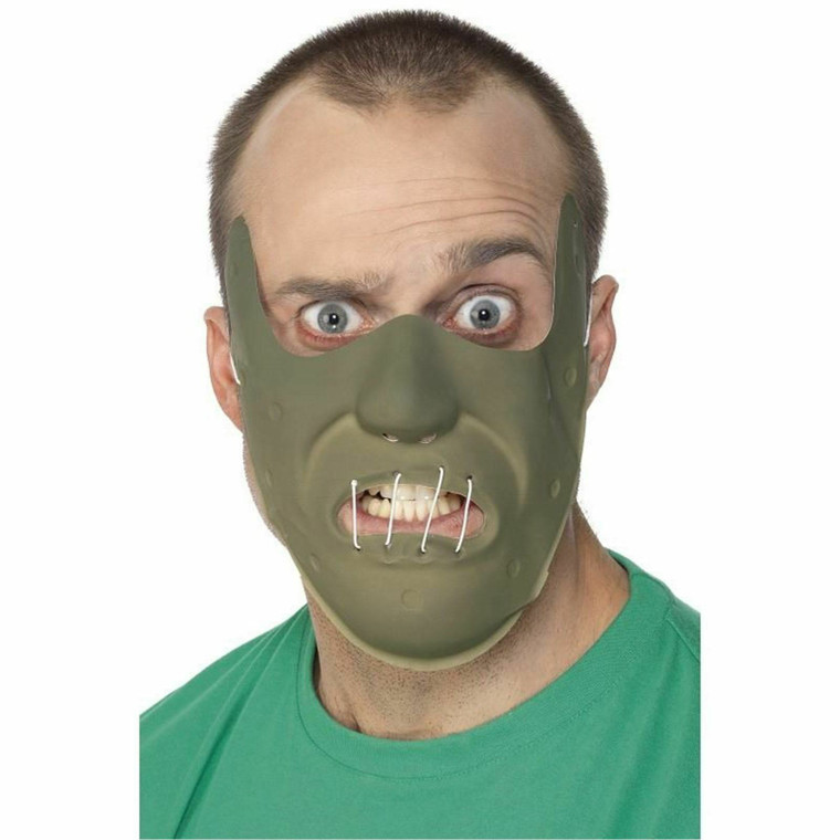 PVC Restraint Horror Mask