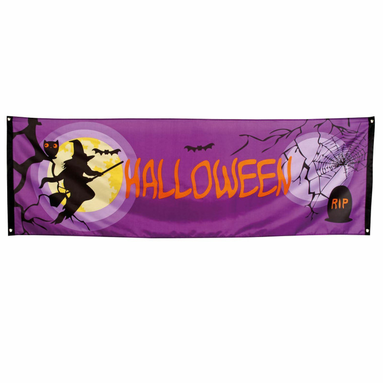 Halloween Creepy Midnight Banner
