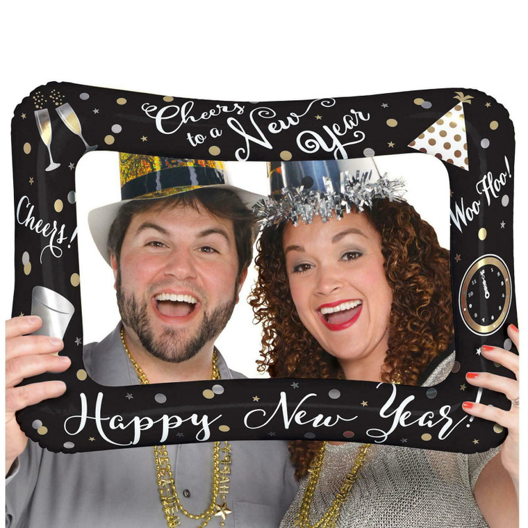 New Years Inflatable Photo Frame 40cm x 58cm 
