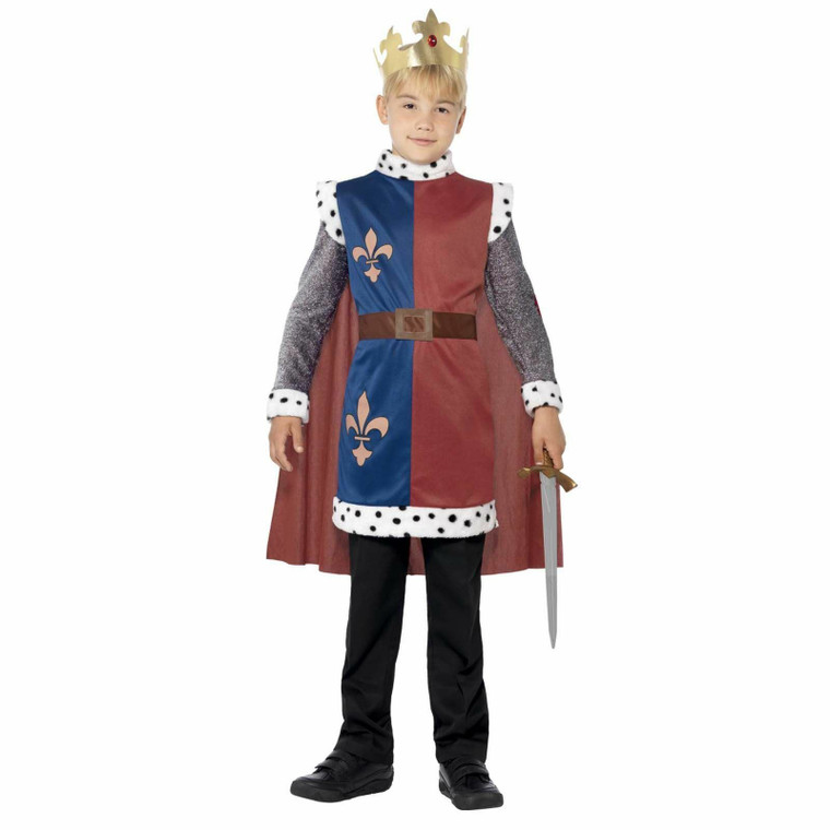 Royal King Arthur Fancy Dress Costume