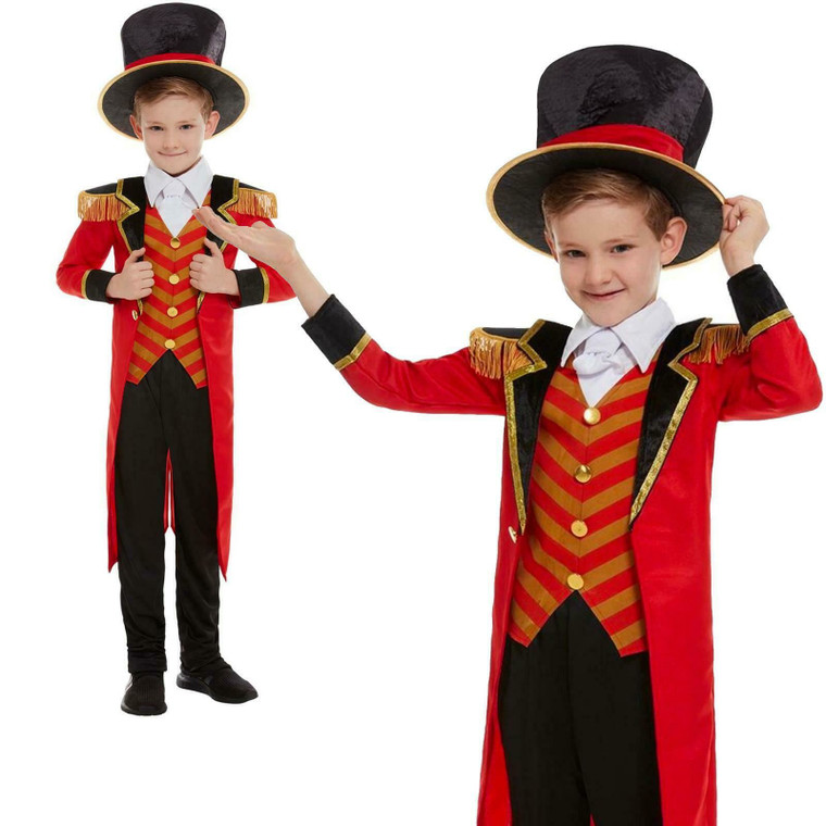 Boys Deluxe Circus Ringmaster Costume