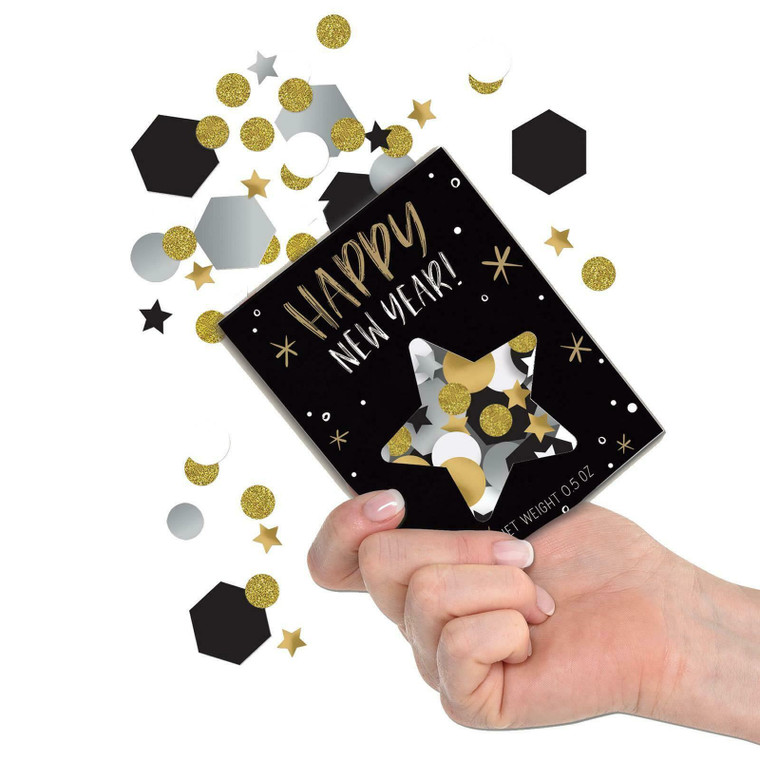 8 x New Years Eve Confetti Favours