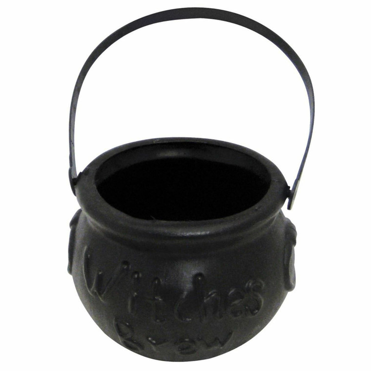 Samll Black Witches Cauldron Accessory