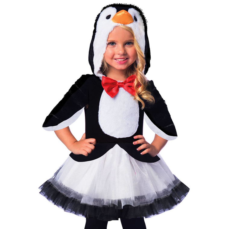 Girls Plush Penguin Tutu Costume