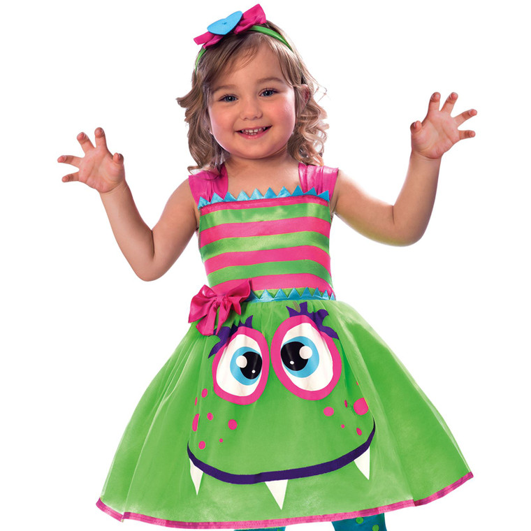 Girls Toddlers Cute Monster Costume