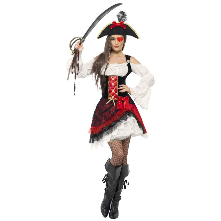 Ladies Glamorous Pirate Costume